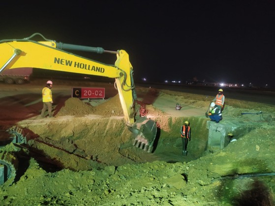 Night Excavation
